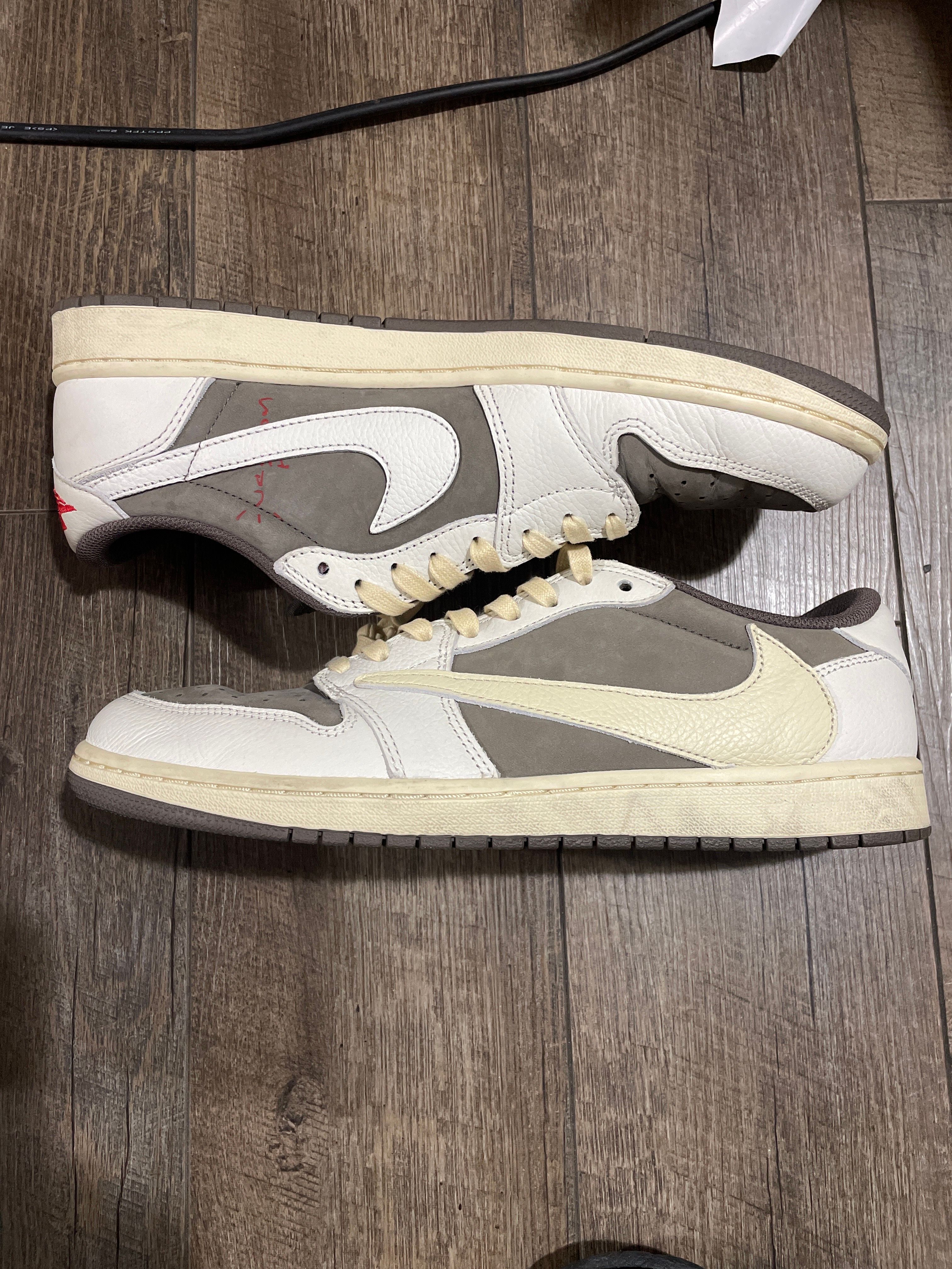 Travis Scott × Nike Air Jordan 1 Low OG SP "Reverse Mocha/Sail and Ridgerock"