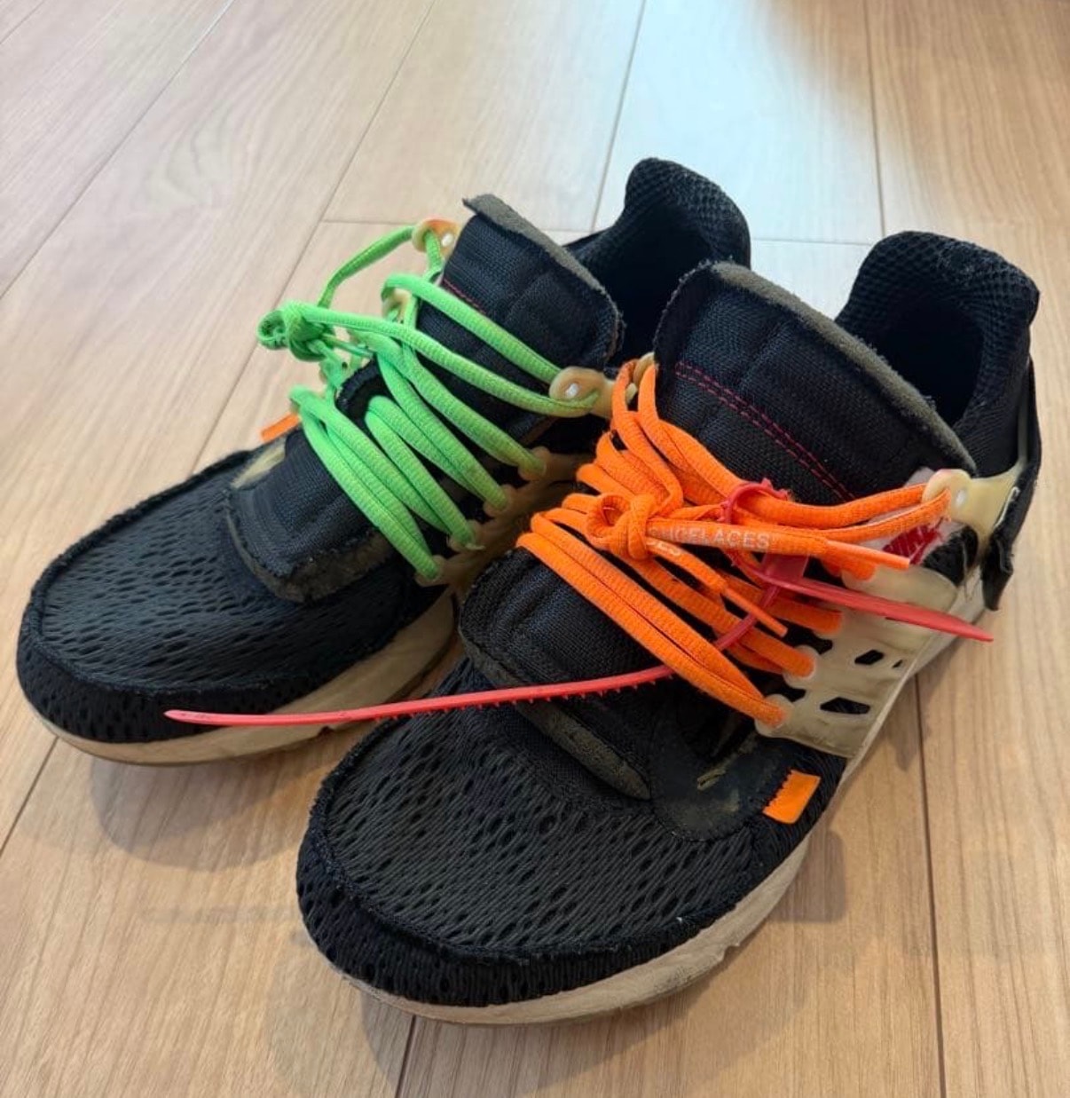 オフホワイト × ナイキ ザ・テン エアプレスト