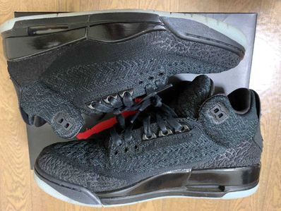 Nike Air Jordan 3 Retro Flyknit "Black"