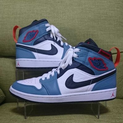 FACETASM × Nike Air Jordan 1 Mid "White/Navy"
