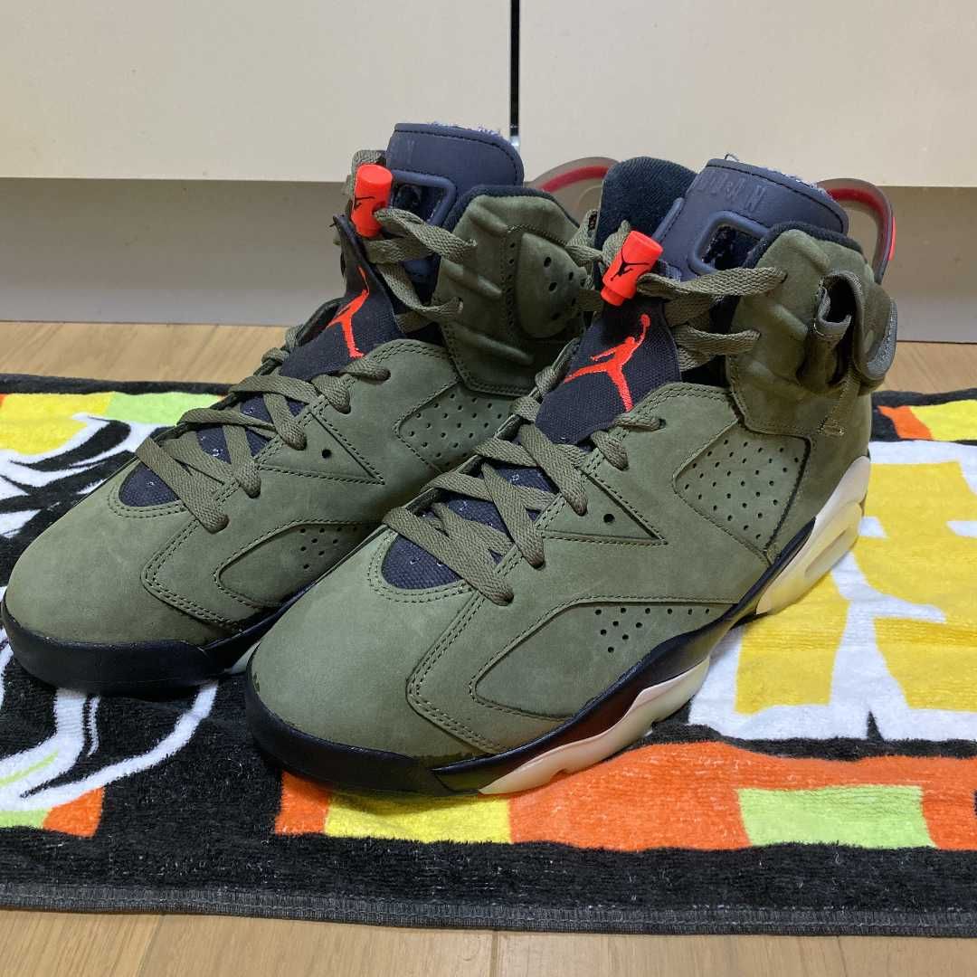 Travis Scott × Nike Air Jordan 6 Retro "Medium Olive"