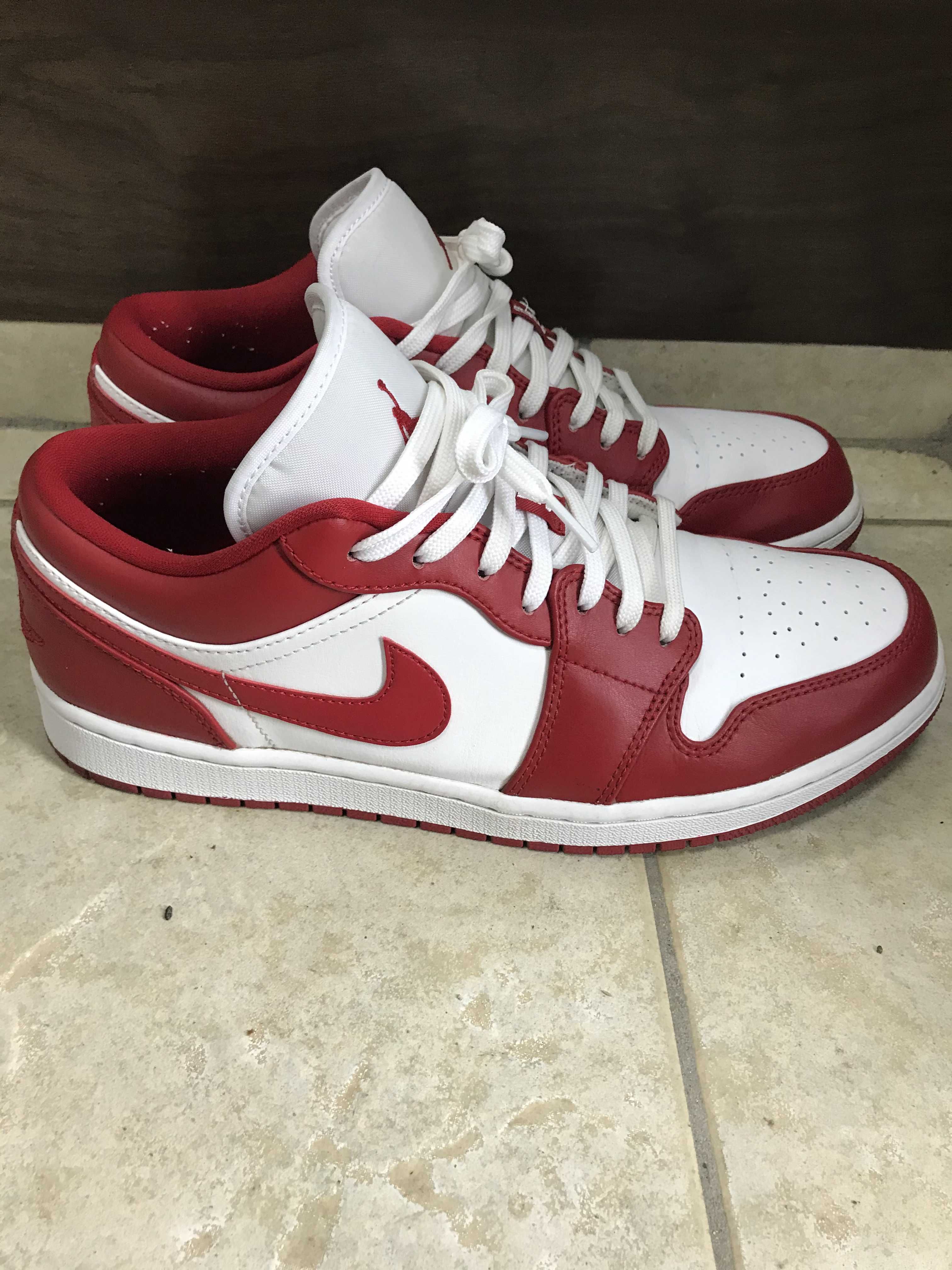 Nike Air Jordan 1 Low "Gym Red/White"