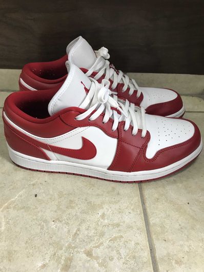 Nike Air Jordan 1 Low "Gym Red/White"