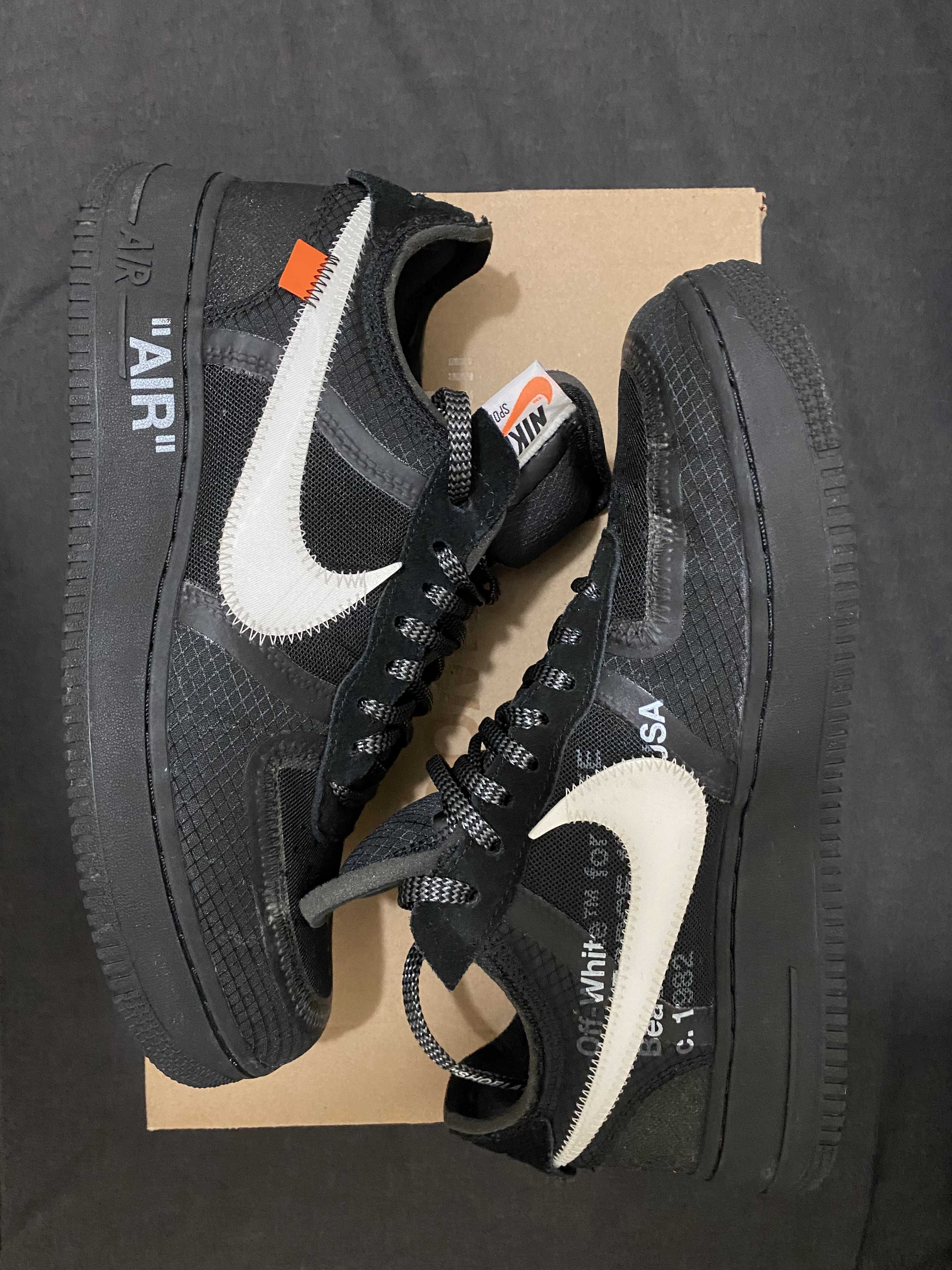 Off-White × Nike Air Force 1 Low "Black"