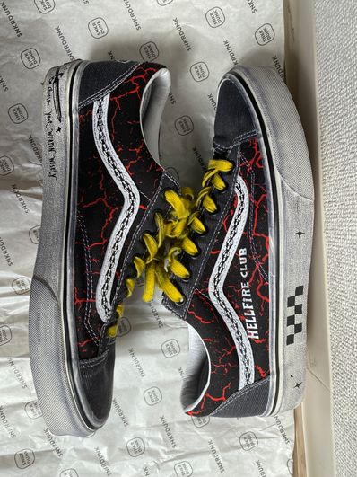 Stranger Things × Vans Style 36 "Stranger Black"