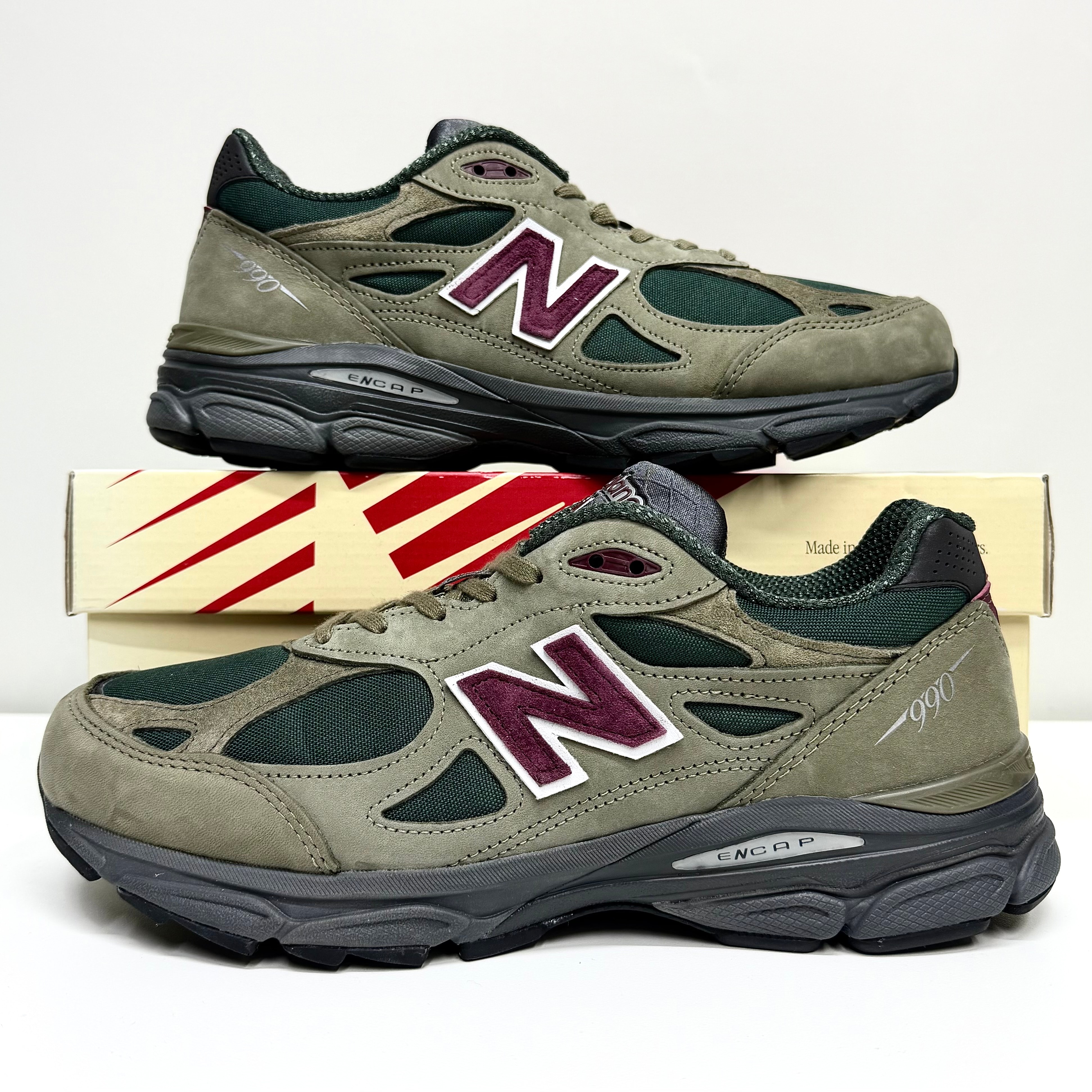 New Balance 990V3 "Olive/Green"