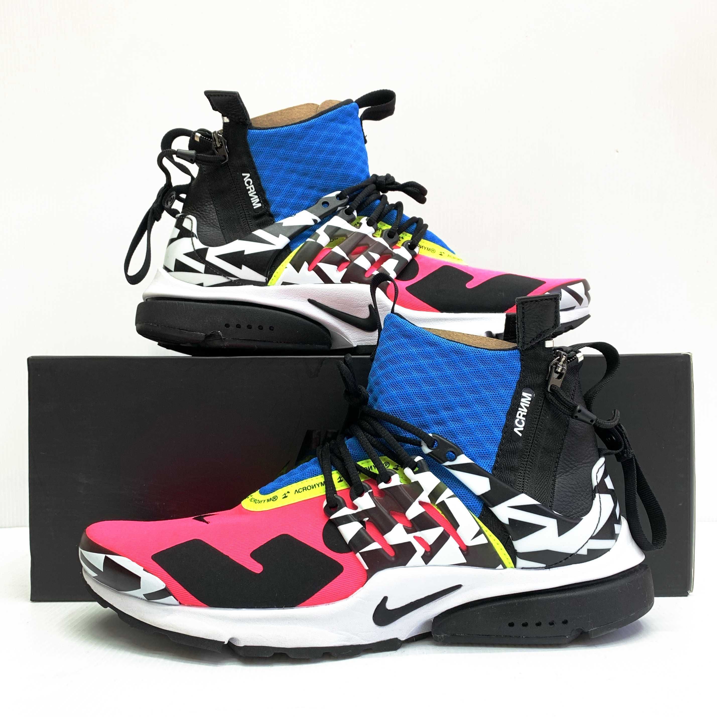 ACRONYM × Nike Air Presto Mid "Hyper Pink"