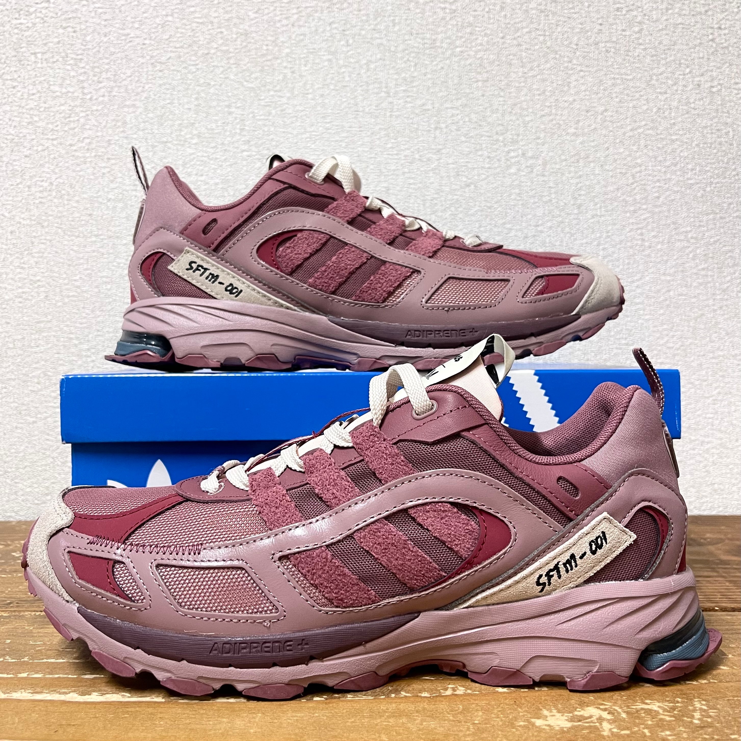 ソングフォーザミュート × アディダス SFTM-001 シャドウターフ "ダスティ ピンク"