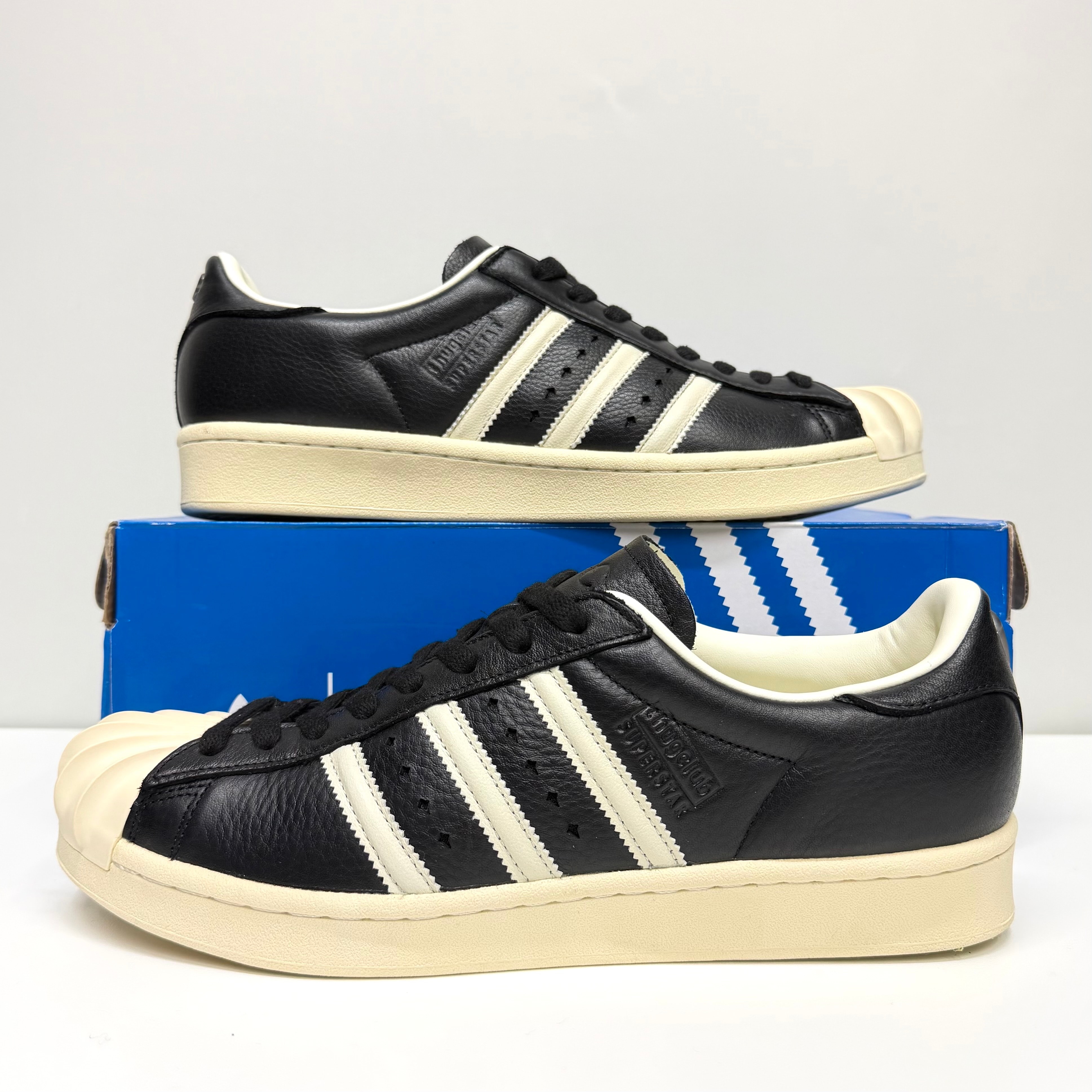 THUG CLUB × adidas Superstar Vintage "Core Black/Cream White"