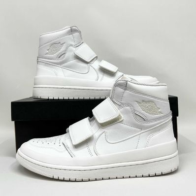 NIKE AIR JORDAN 1 RETRO HIGH DOUBLE STRAP SUMMIT WHITE