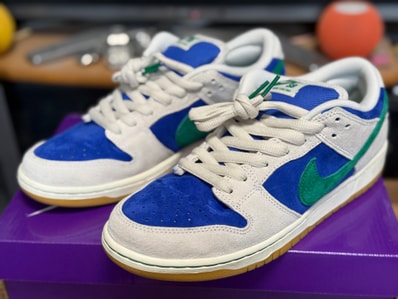 Nike SB Dunk Low "Phantom/Malachite/Hyper Royal"