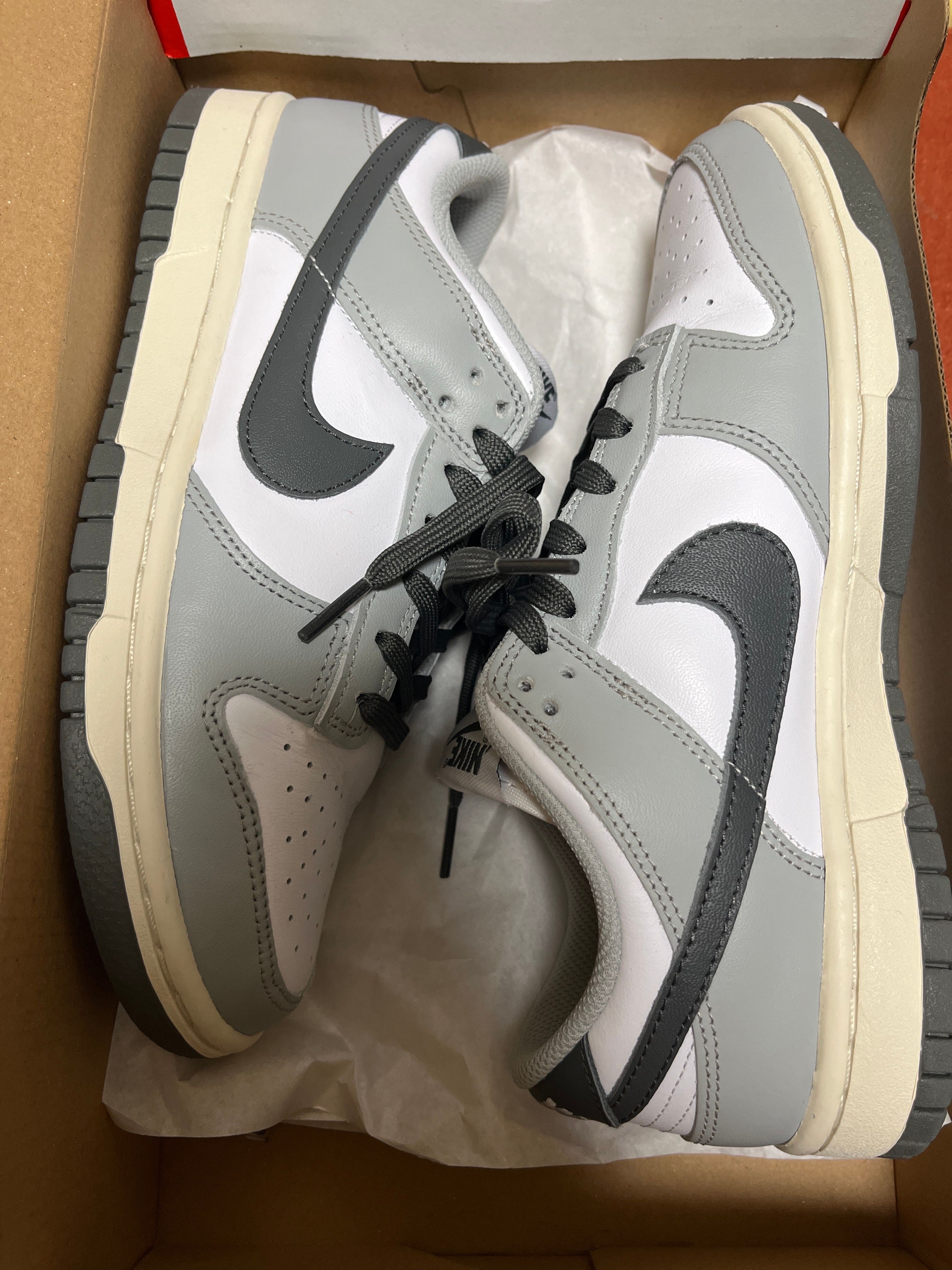 Nike Women's Dunk Low "White Light Smoke Grey"