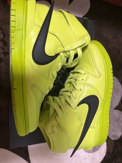 AMBUSH × NIKE DUNK HIGH "FLASH LIME"