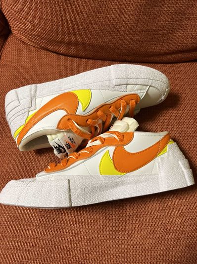 SACAI × NIKE BLAZER LOW "MAGMA ORANGE"