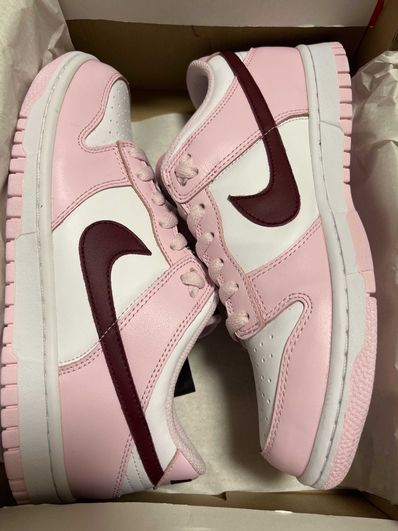 NIKE GS DUNK LOW "TULIP PINK"