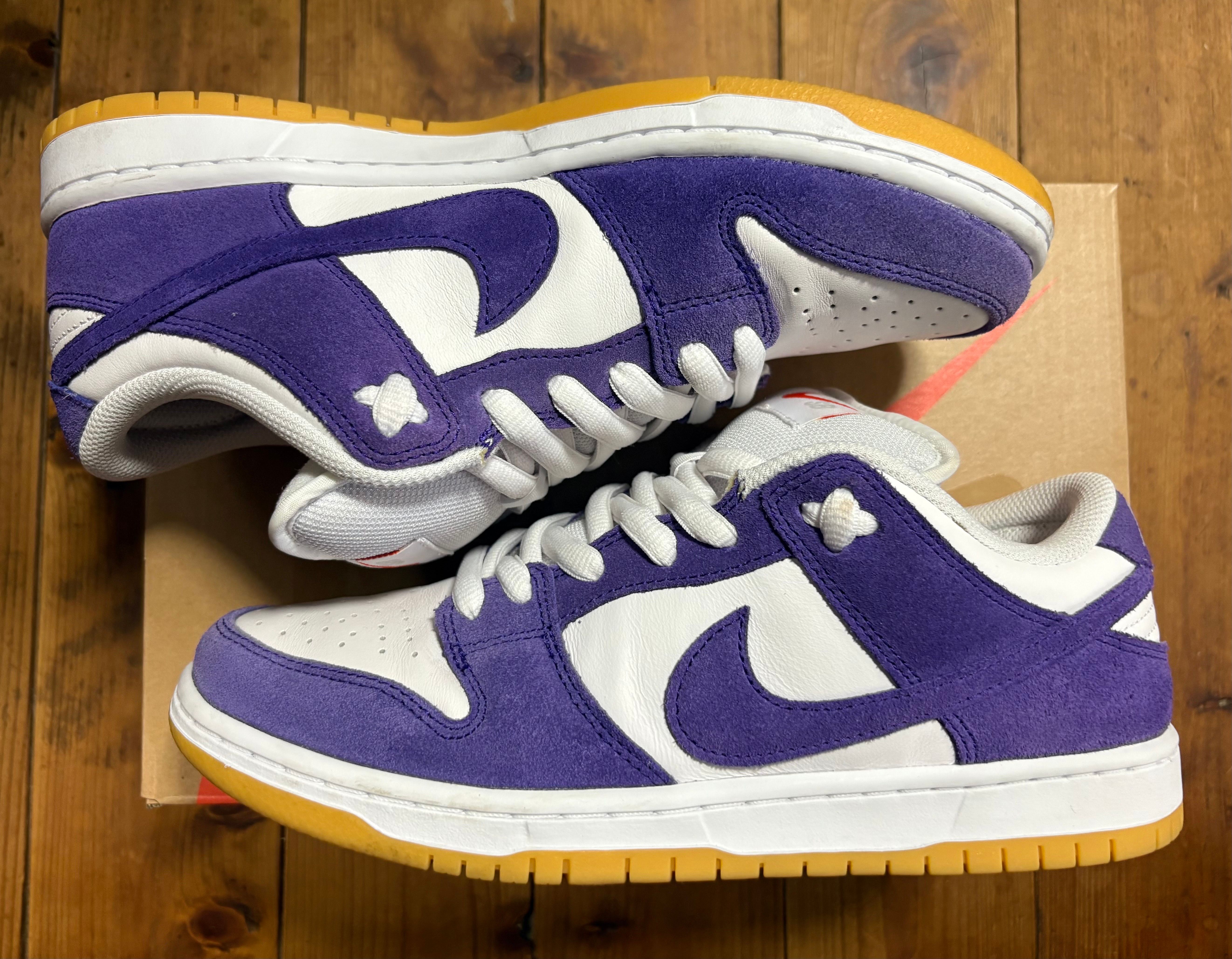 Nike SB Dunk Low Pro ISO Orange Label "Court Purple Gum"