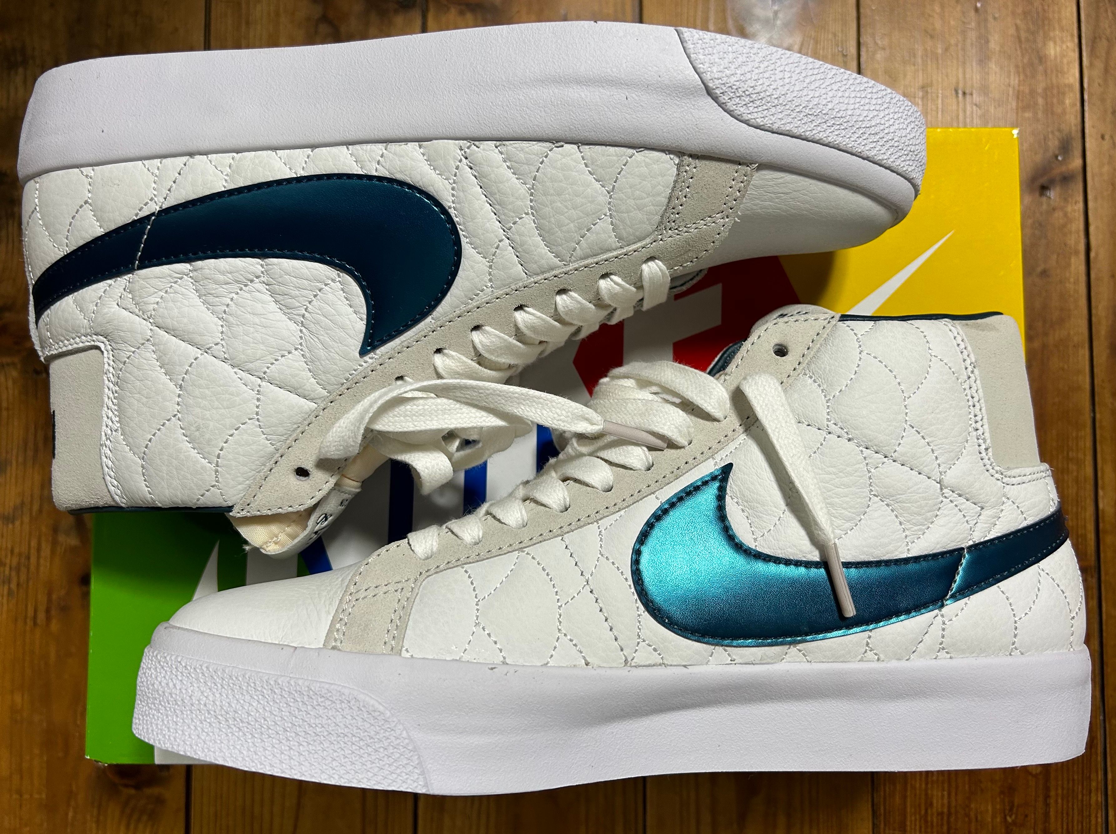 Nike SB Blazer Mid EK "Summit White/Night Shade-White"