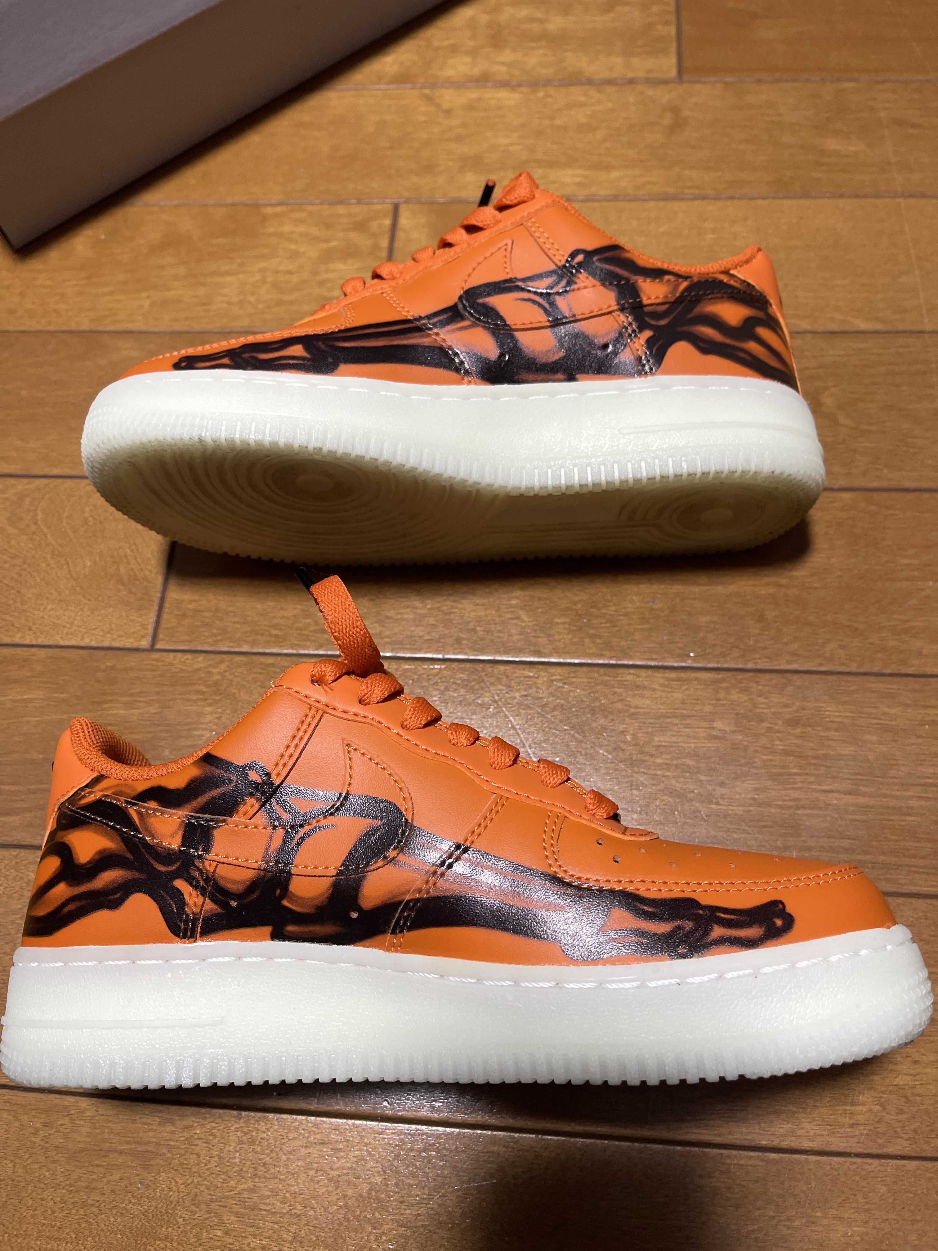 Nike Air Force 1 Low "Orange Skelton"