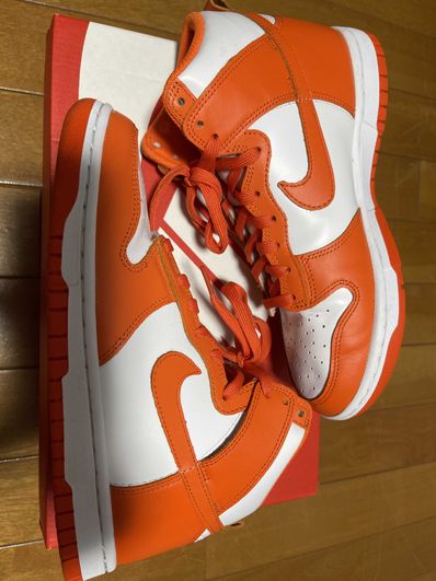 NIKE Women's DUNK HIGH "ORANGE BLAZE"
