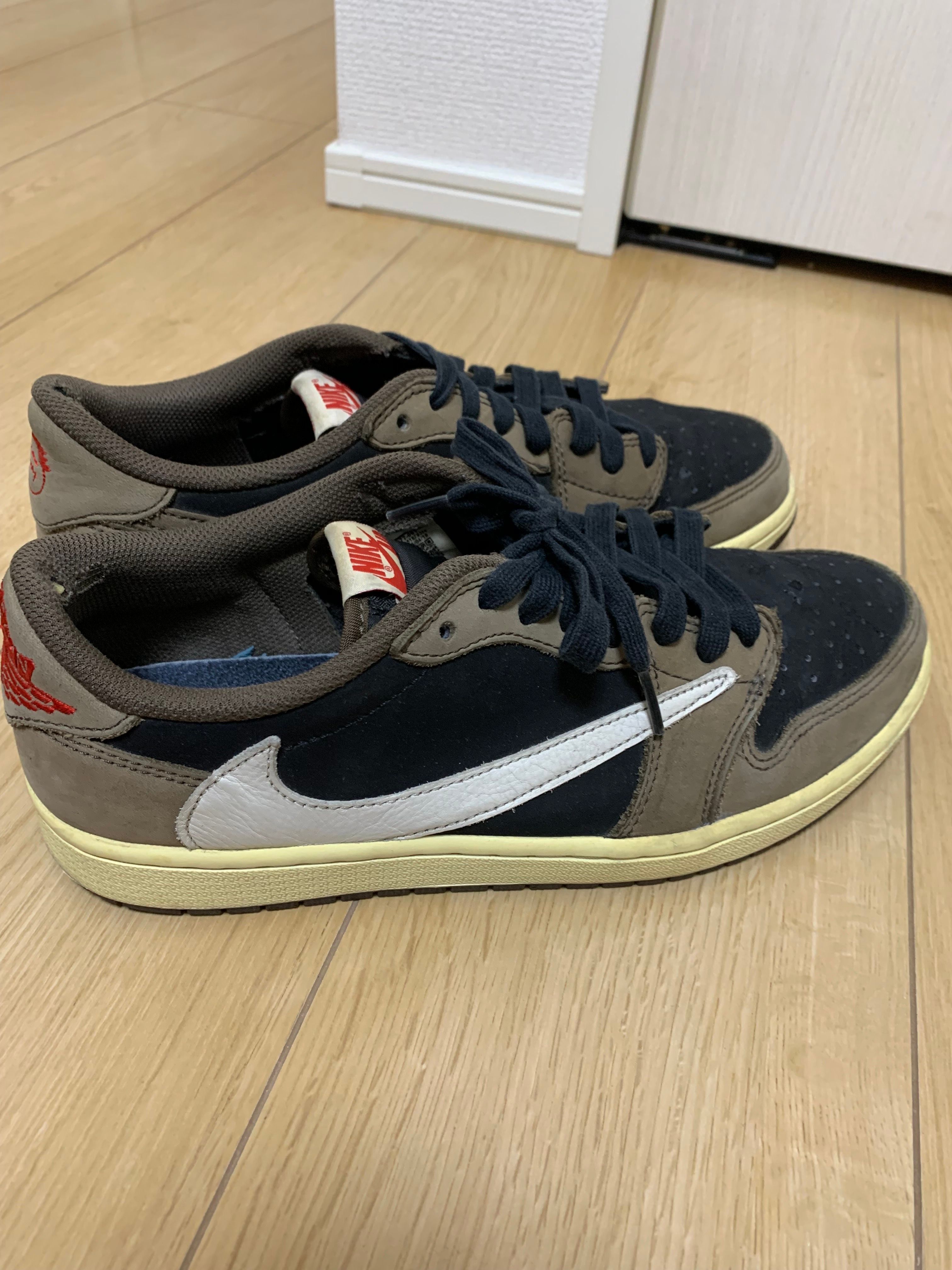 Travis Scott × Nike Air Jordan 1 Low OG SP-T "Black/Dark Mocha"