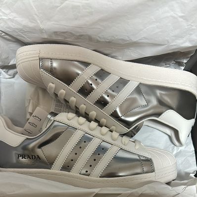 PRADA × adidas Superstar " Silver Metallic"