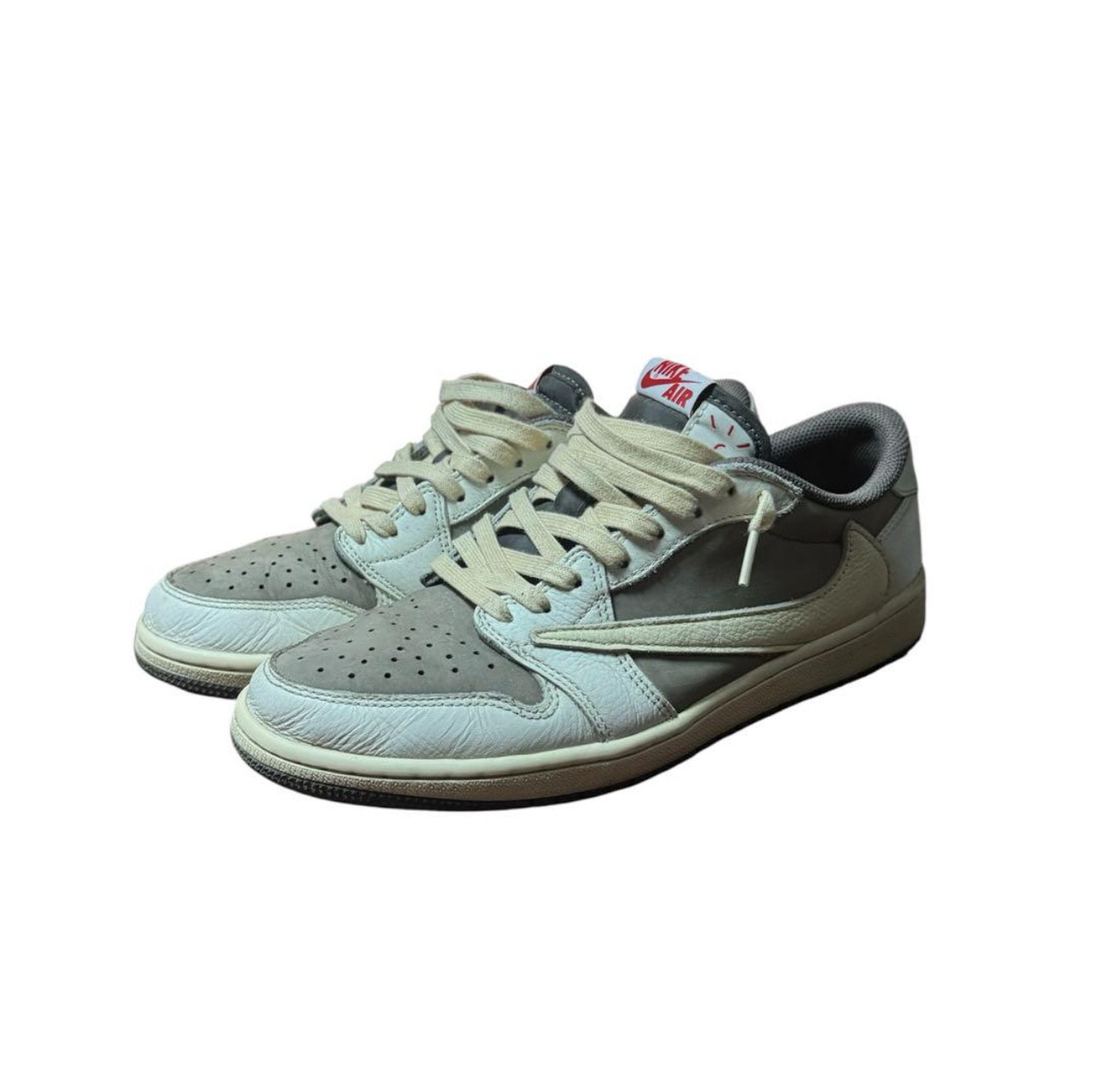 Travis Scott × Nike Air Jordan 1 Low OG SP "Reverse Mocha/Sail and Ridgerock"