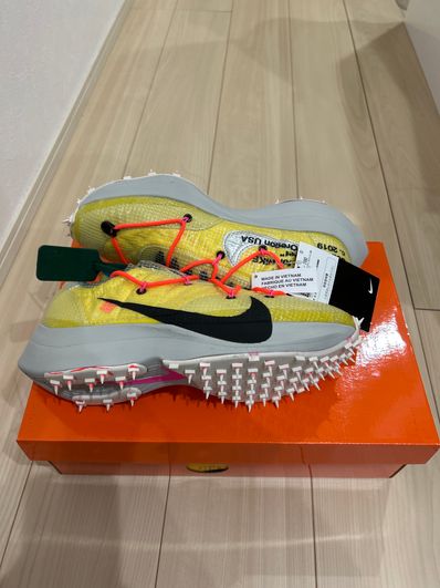Off-White × Nike Women's Vapor Street "Tour Yellow"