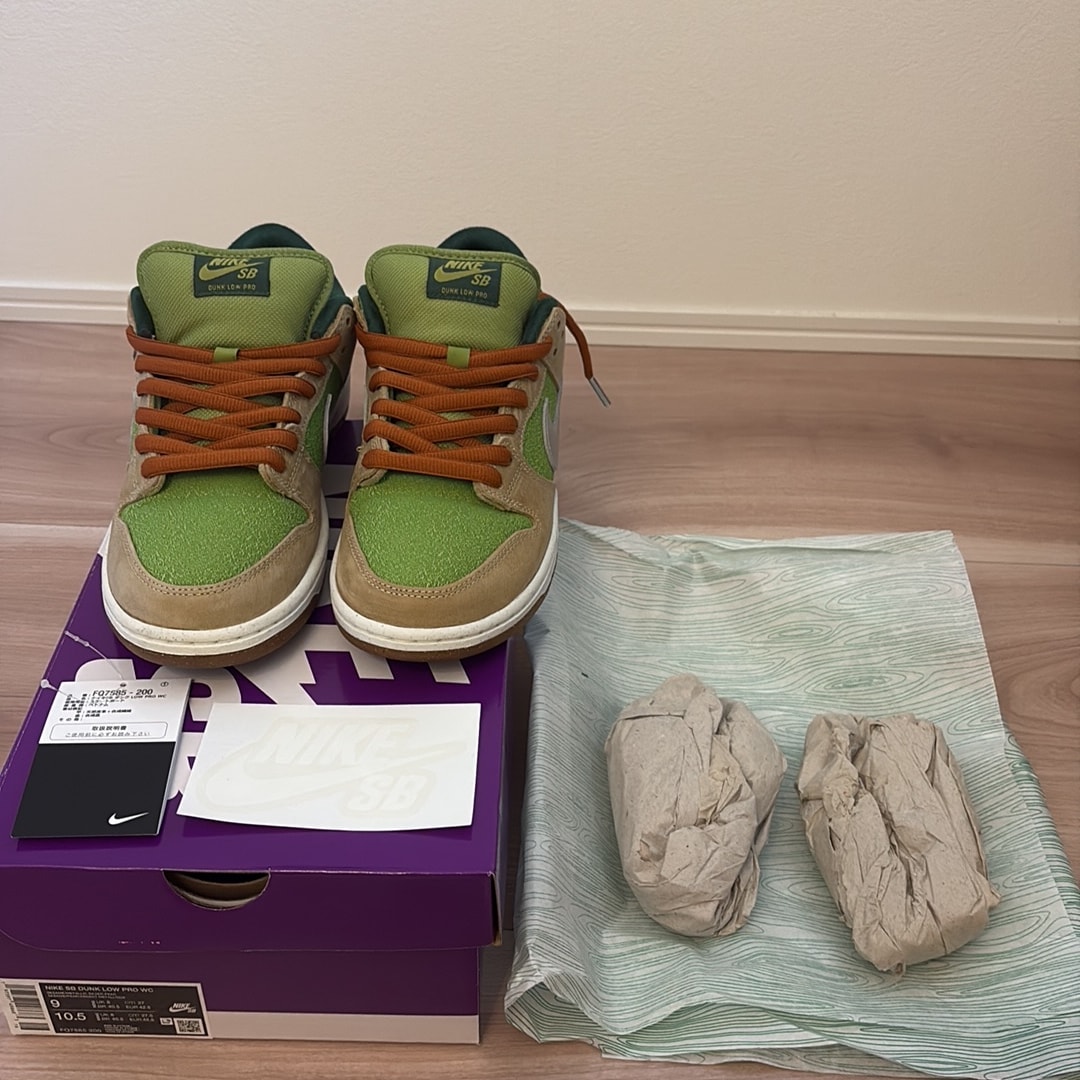 Nike SB Dunk Low Pro "Escargot/Sesame and Pear"
