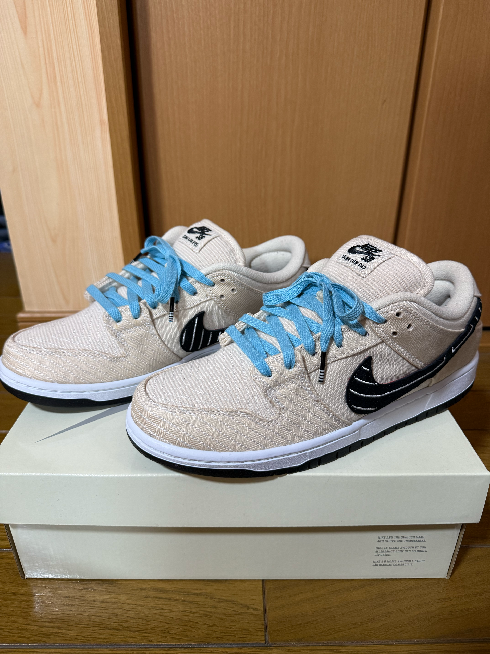 Albino & Preto × Nike SB Dunk Low Pro QS "Pearl White"