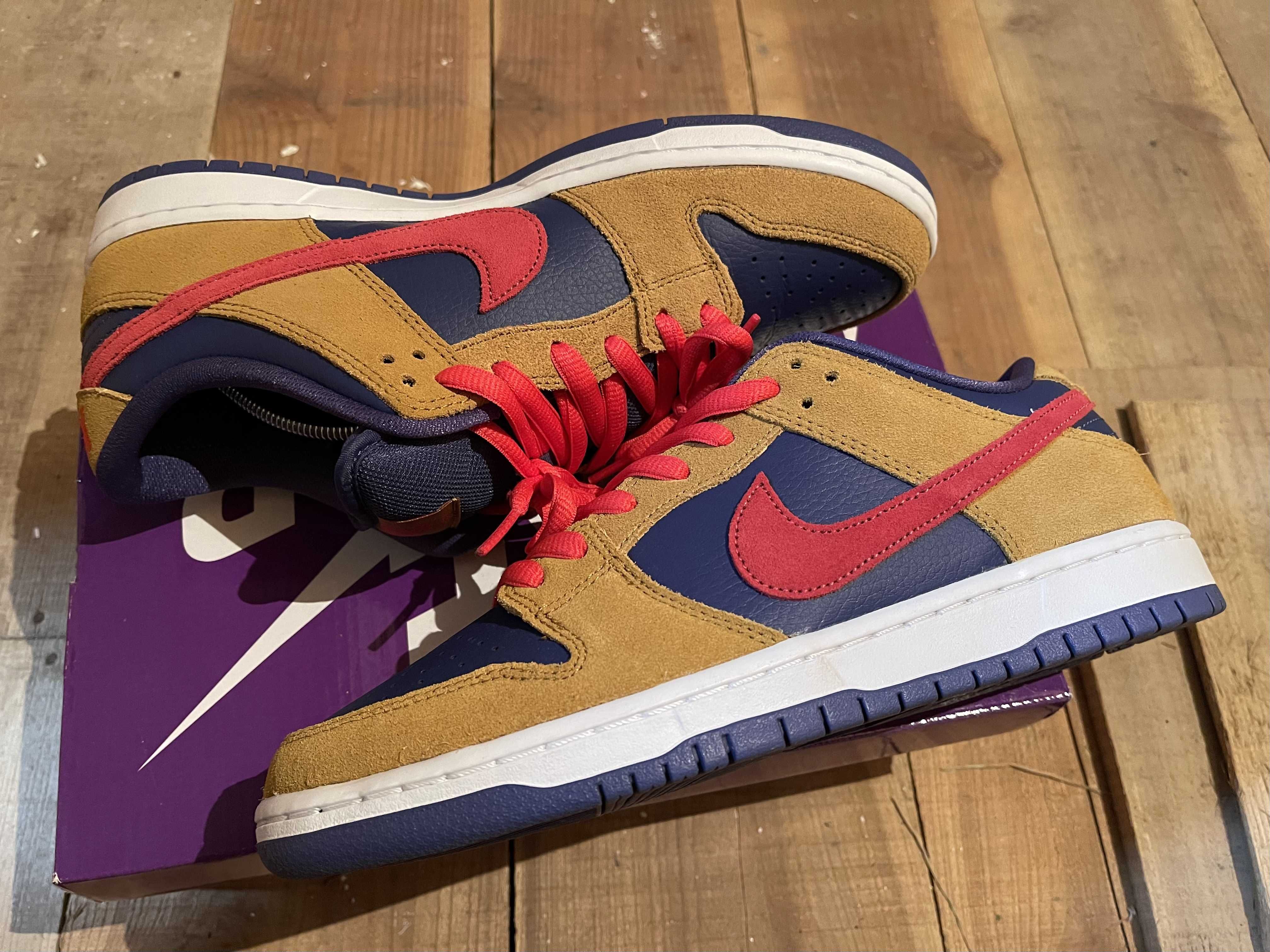 Nike SB Dunk Low Pro "Wheat and Purple"