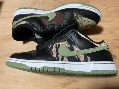 NIKE DUNK LOW SE "BLACK MULTI CAMO"