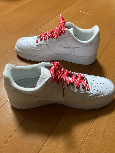 Supreme × Nike Air Force 1 Low "White"