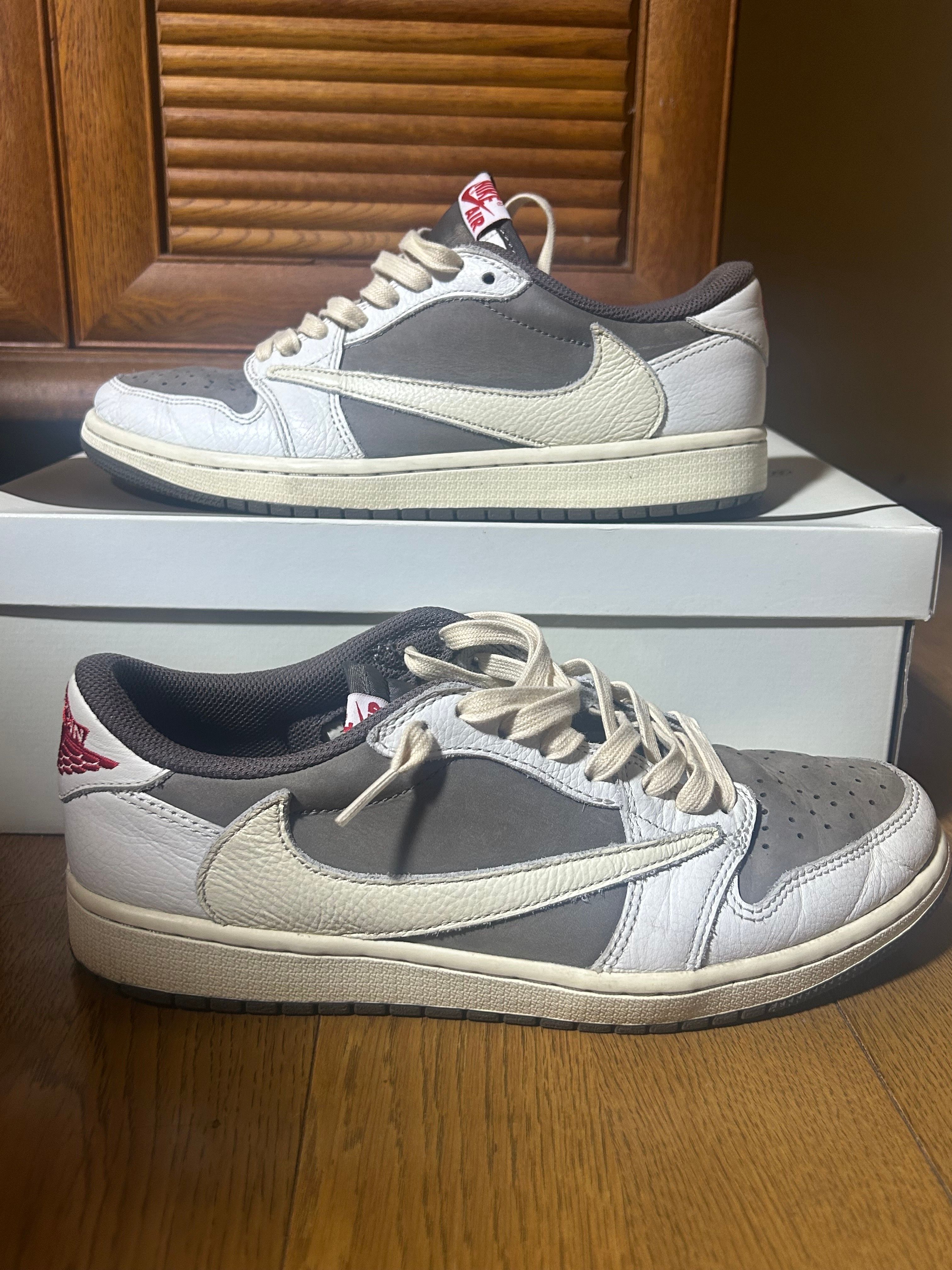Travis Scott × Nike Air Jordan 1 Low OG SP "Reverse Mocha/Sail and Ridgerock"