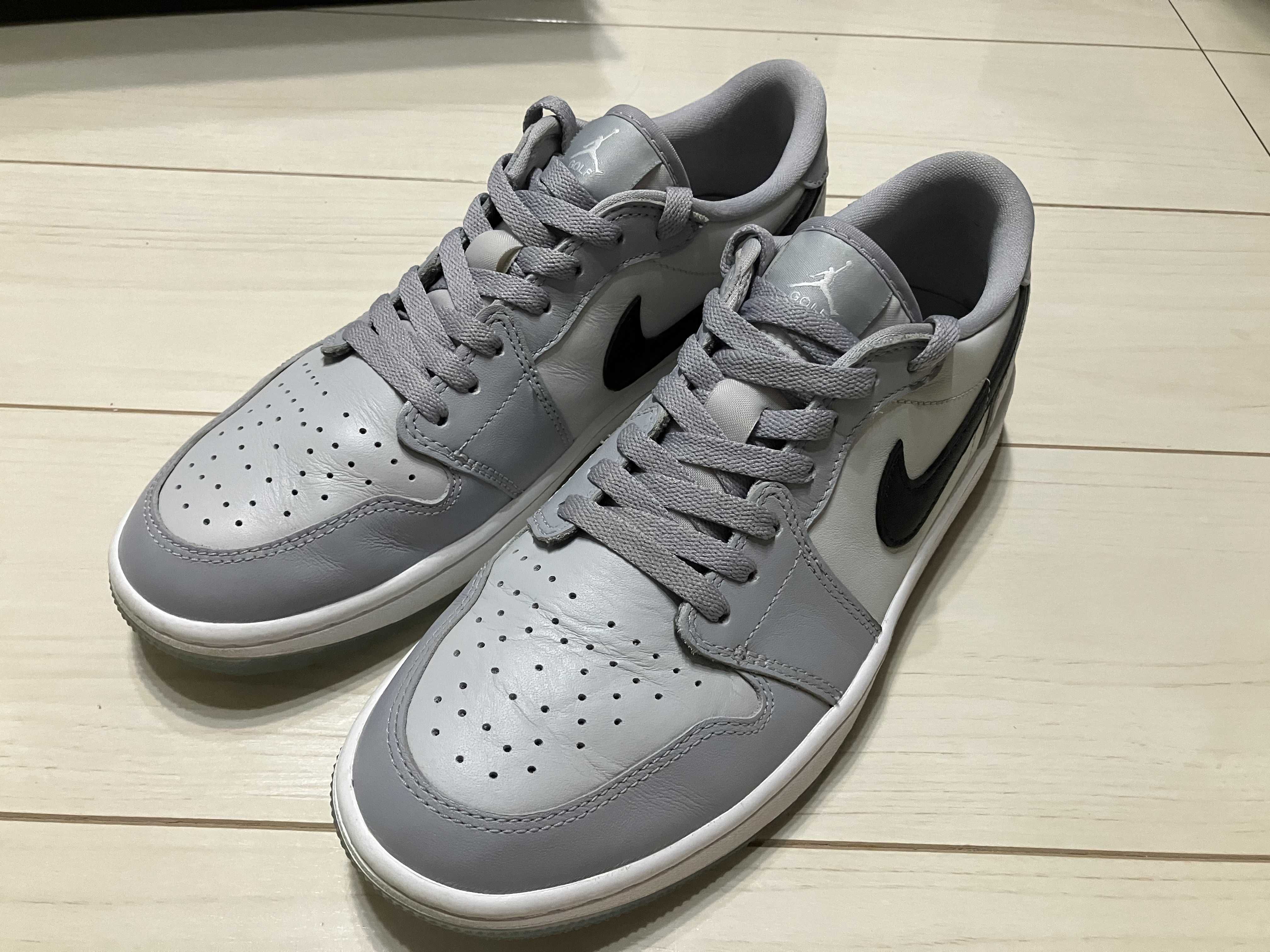 Nike Air Jordan 1 Low Golf "Wolf Grey/Photon Dust/White/Black"