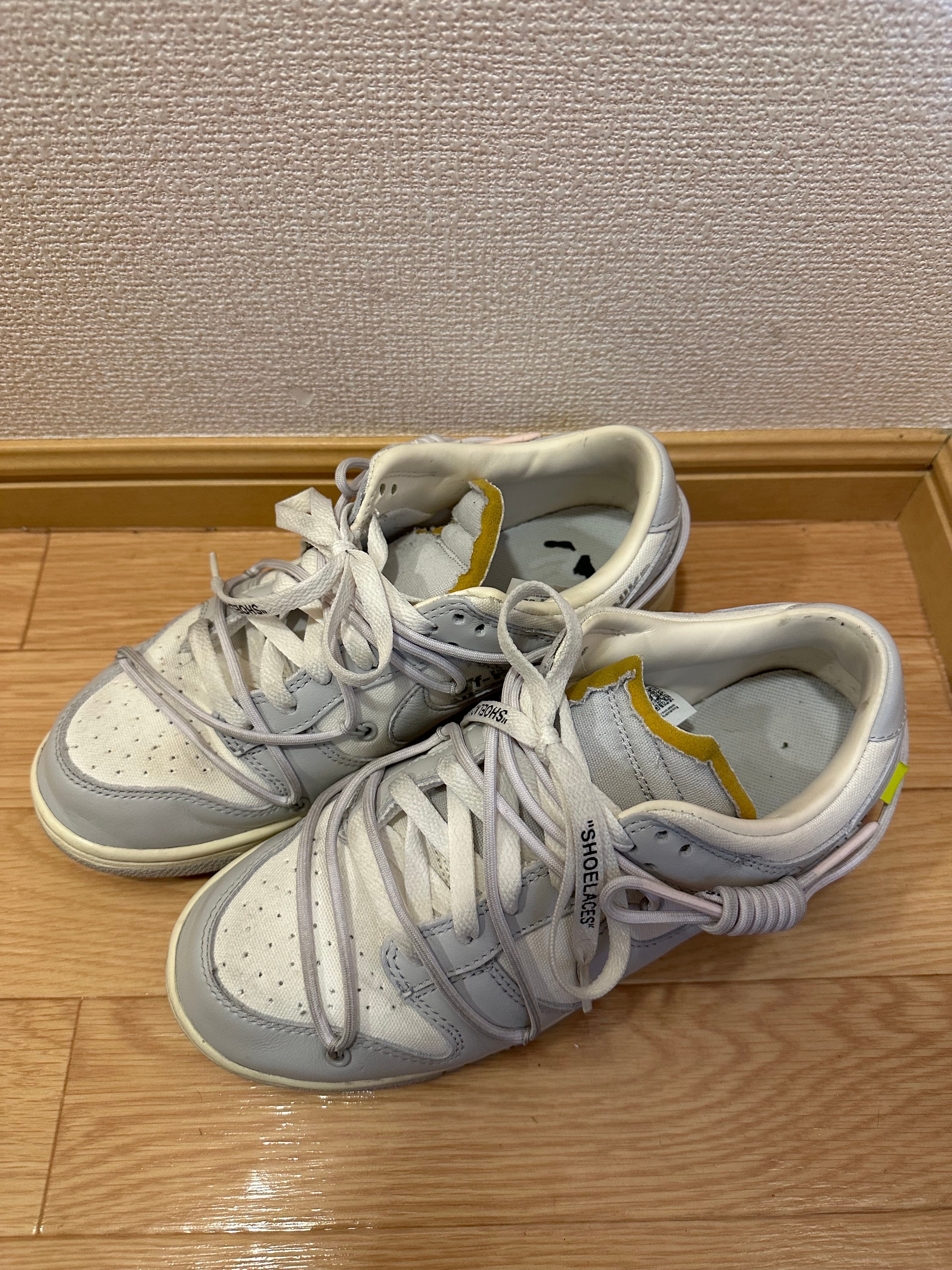 オフホワイト × ナイキ ダンク ロー 1 of 50 "ロット49"