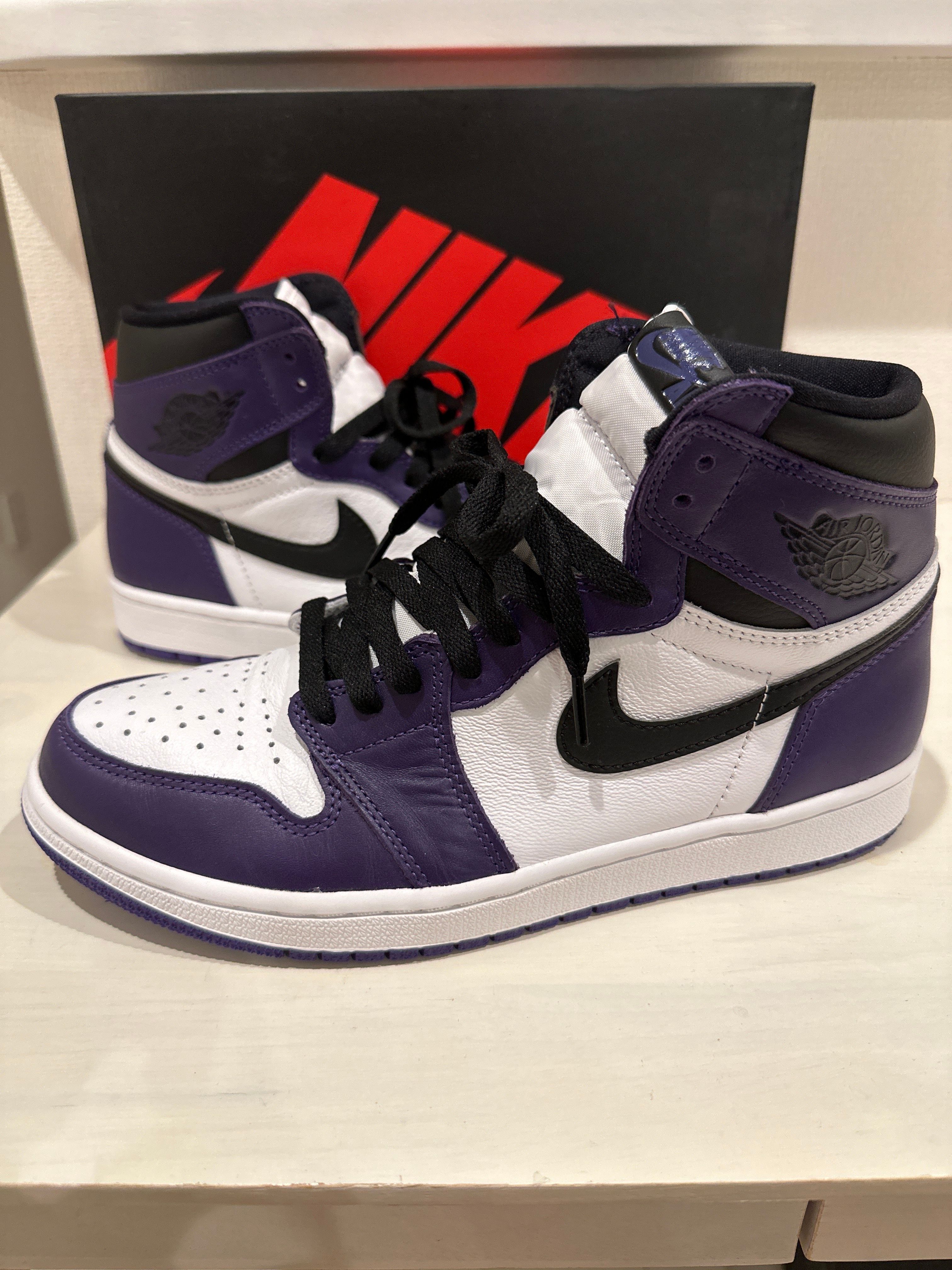 Nike Air Jordan 1 Retro High OG "Court Purple White/Black" (2020)