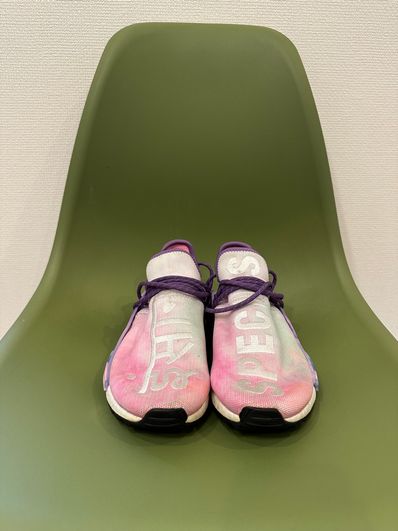 Pharrell Williams × adidas HUMAN RACE NMD HOLI FESTIVAL "PINK GLOW"