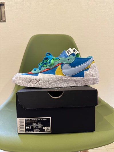 KAWS × sacai × Nike Blazer Low "Neptune Blue"