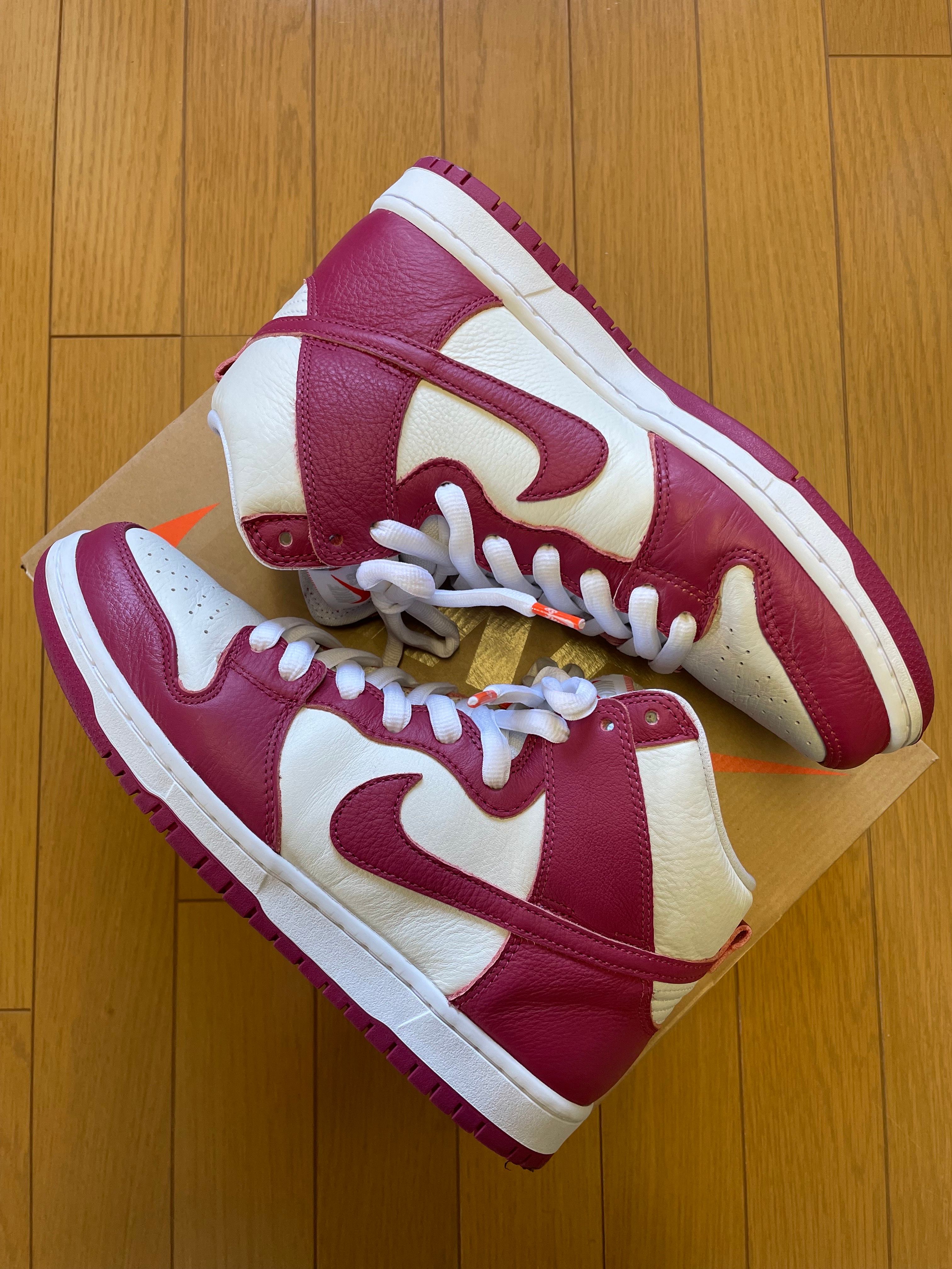 Nike SB Dunk High Pro Orange Label "Sweet Beet"