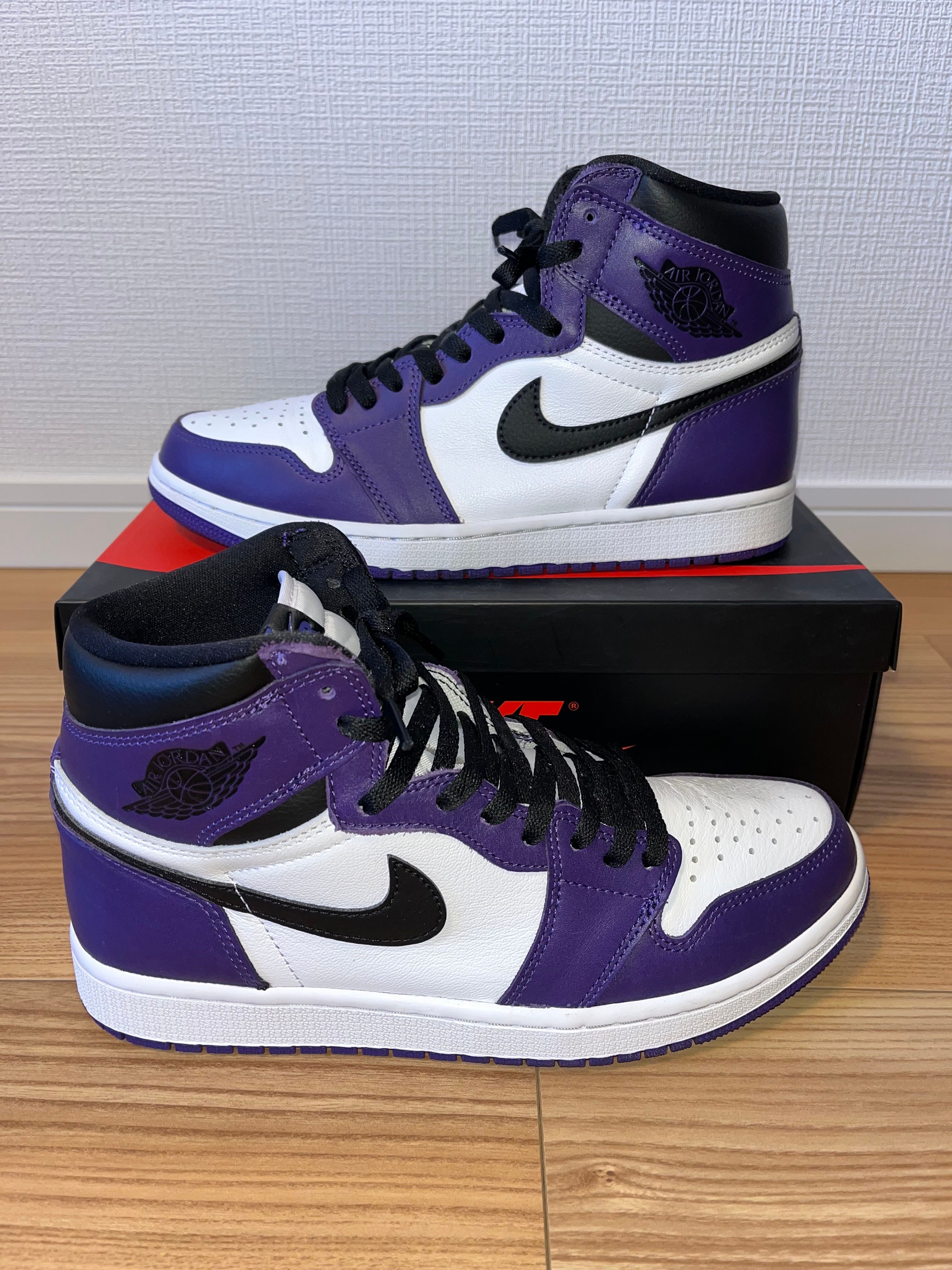 Nike Air Jordan 1 Retro High OG "Court Purple White/Black" (2020)