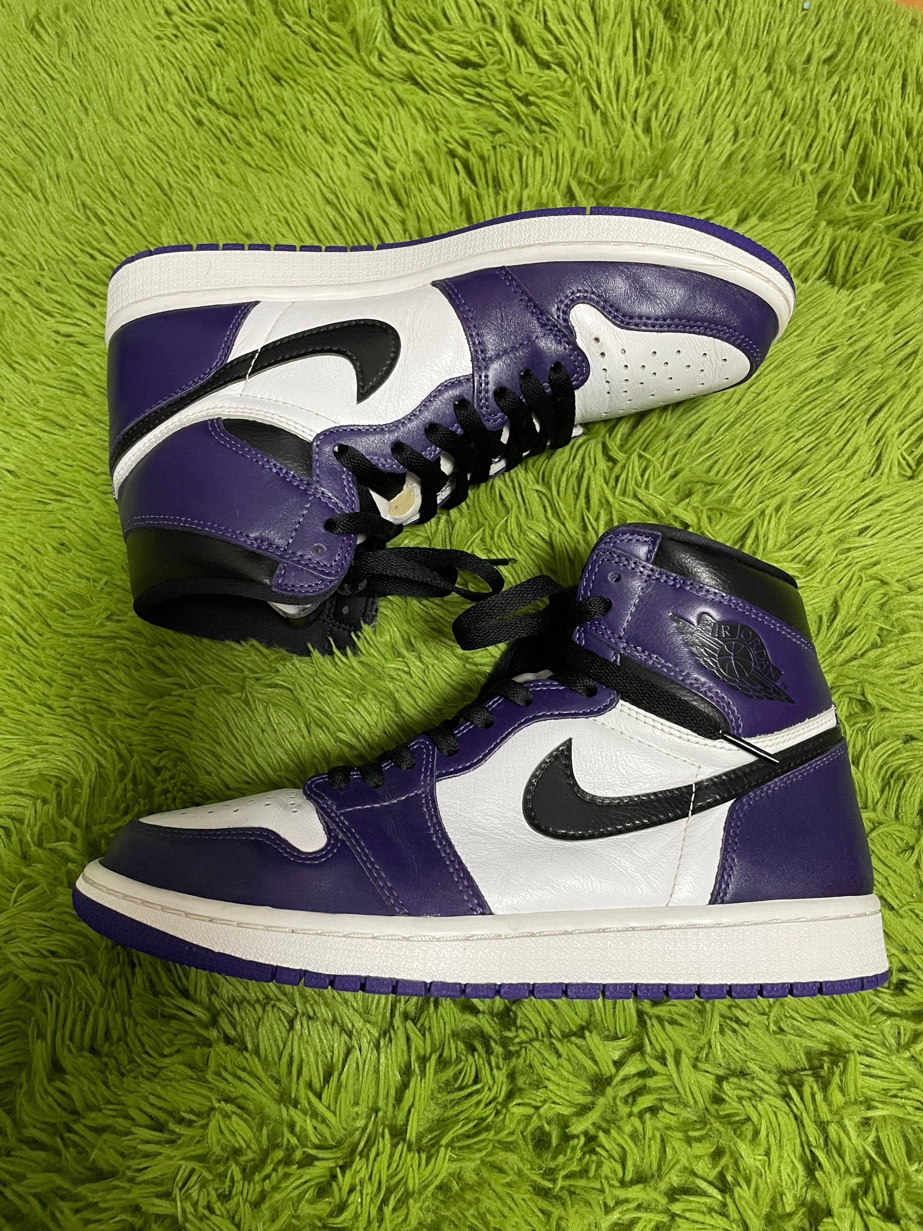 Nike Air Jordan 1 Retro High OG "Court Purple White/Black" (2020)   