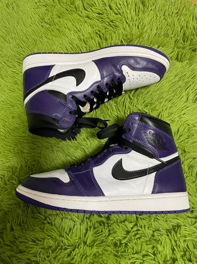 Nike Air Jordan 1 Retro High OG "Court Purple White/Black" (2020)