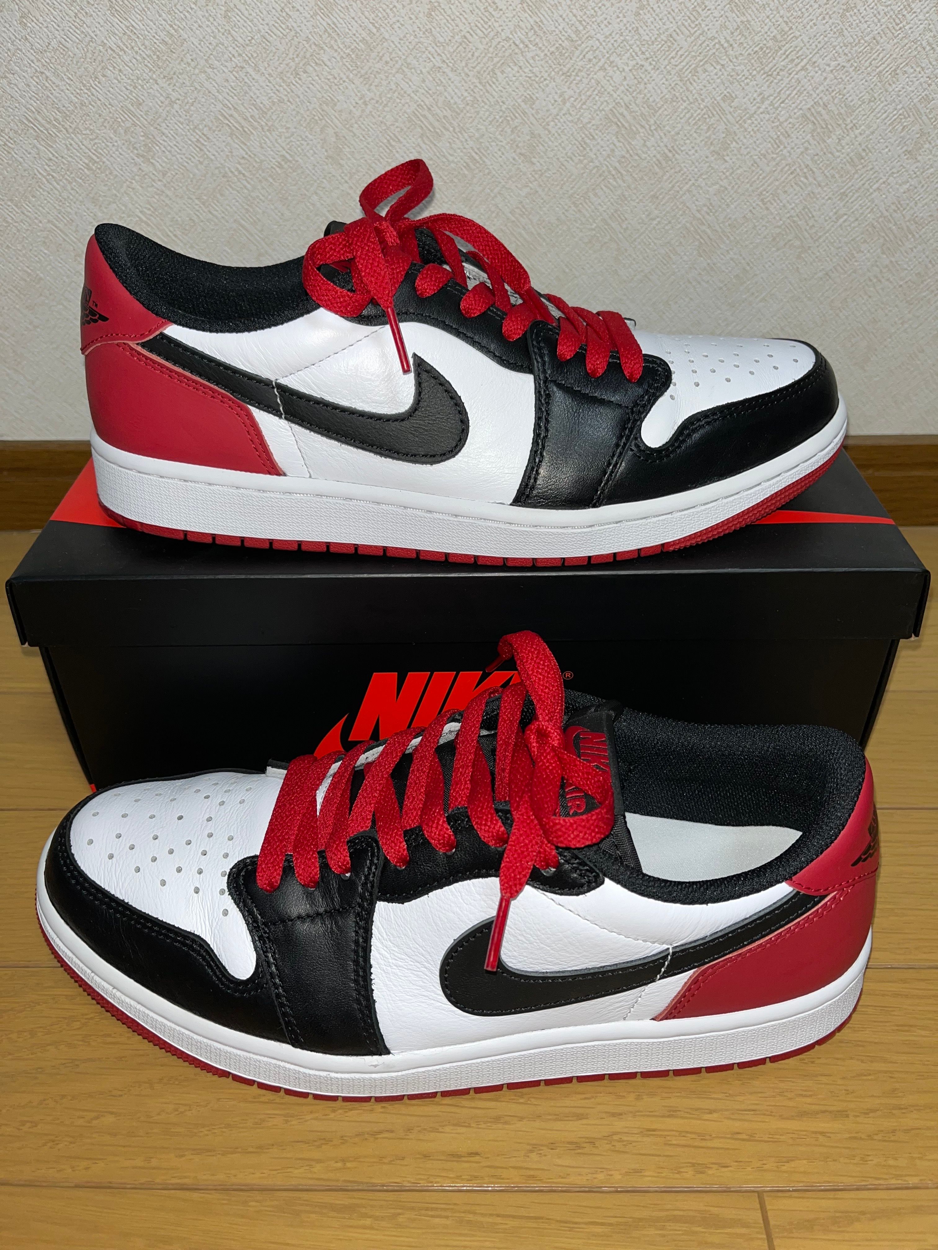 Nike Air Jordan 1 Retro Low OG "Black Toe"