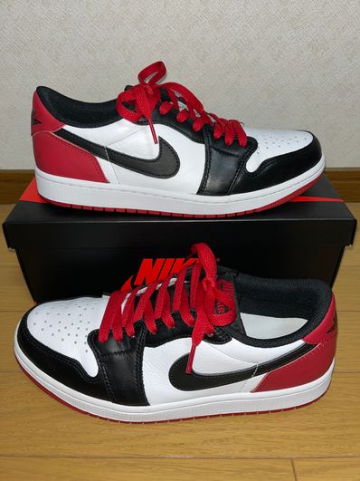 Nike Air Jordan 1 Retro Low OG "Black Toe"