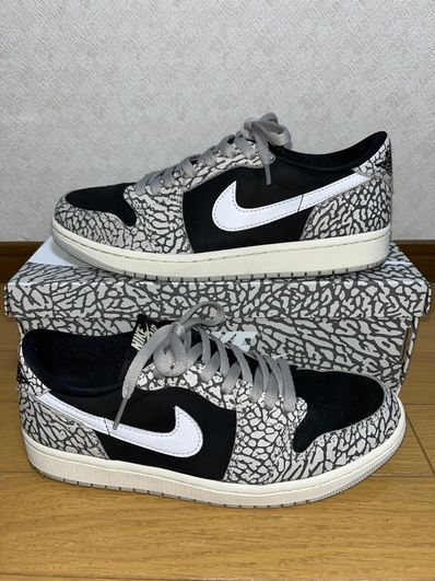 Nike Air Jordan 1 Retro Low OG "Black Cement"
