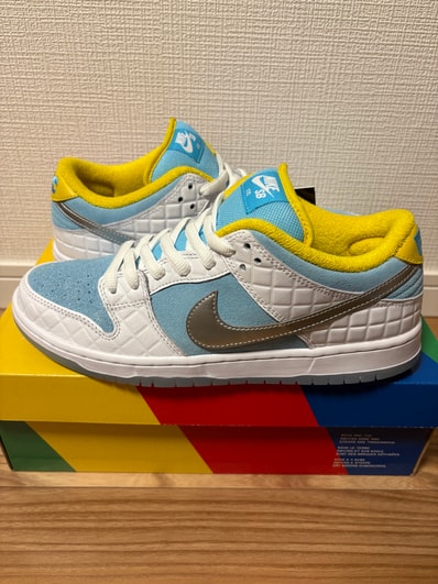 FTC × Nike SB Dunk Low "White/Blue"