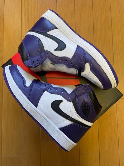 Nike Air Jordan 1 Retro High OG "Court Purple White/Black" (2020)