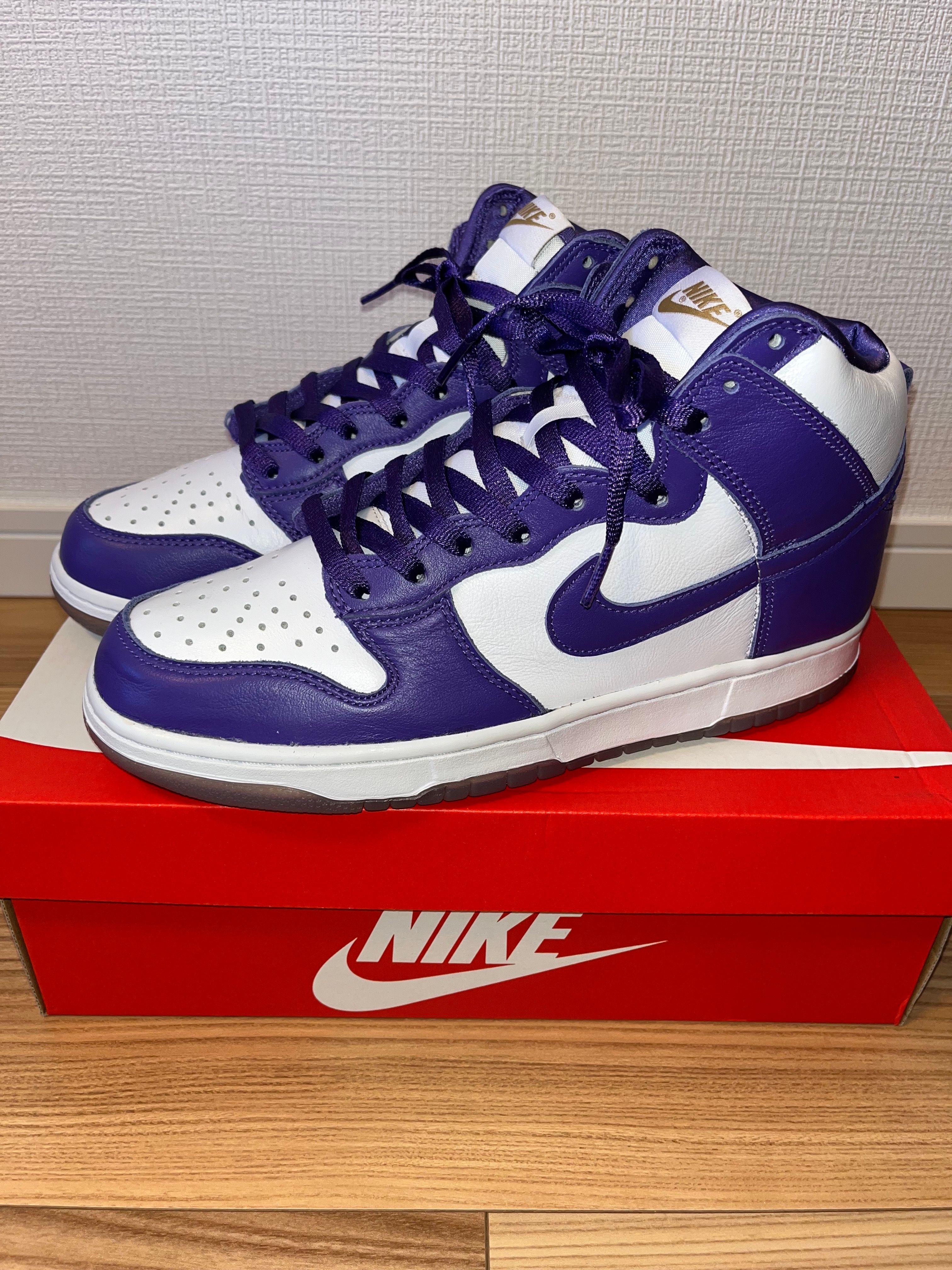 NIKE DUNK HIGH Women's "VARSITY PURPLE"
