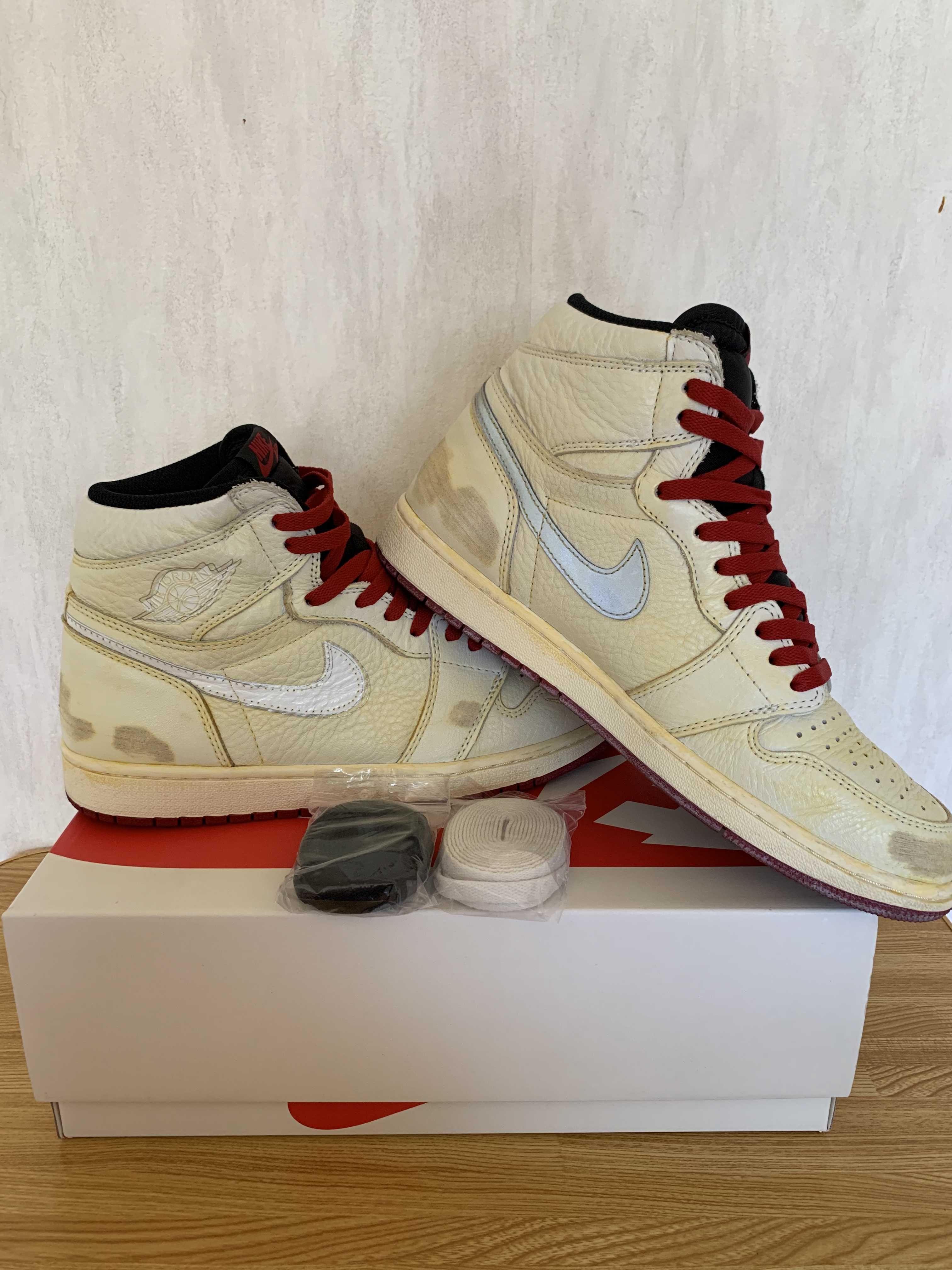 Nigel Sylvester × Nike Air Jordan 1 Retro High OG "Sail"