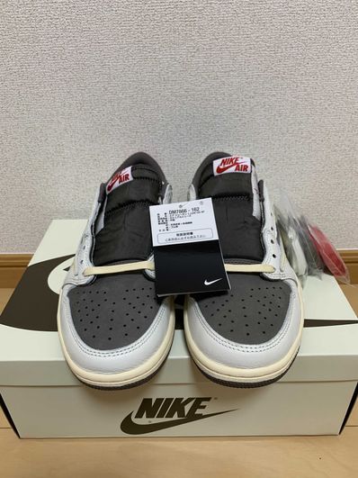 Travis Scott × Nike Air Jordan 1 Low OG SP "Reverse Mocha/Sail and Ridgerock"